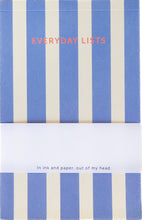 Fabrique Notepad - Everyday Lists
