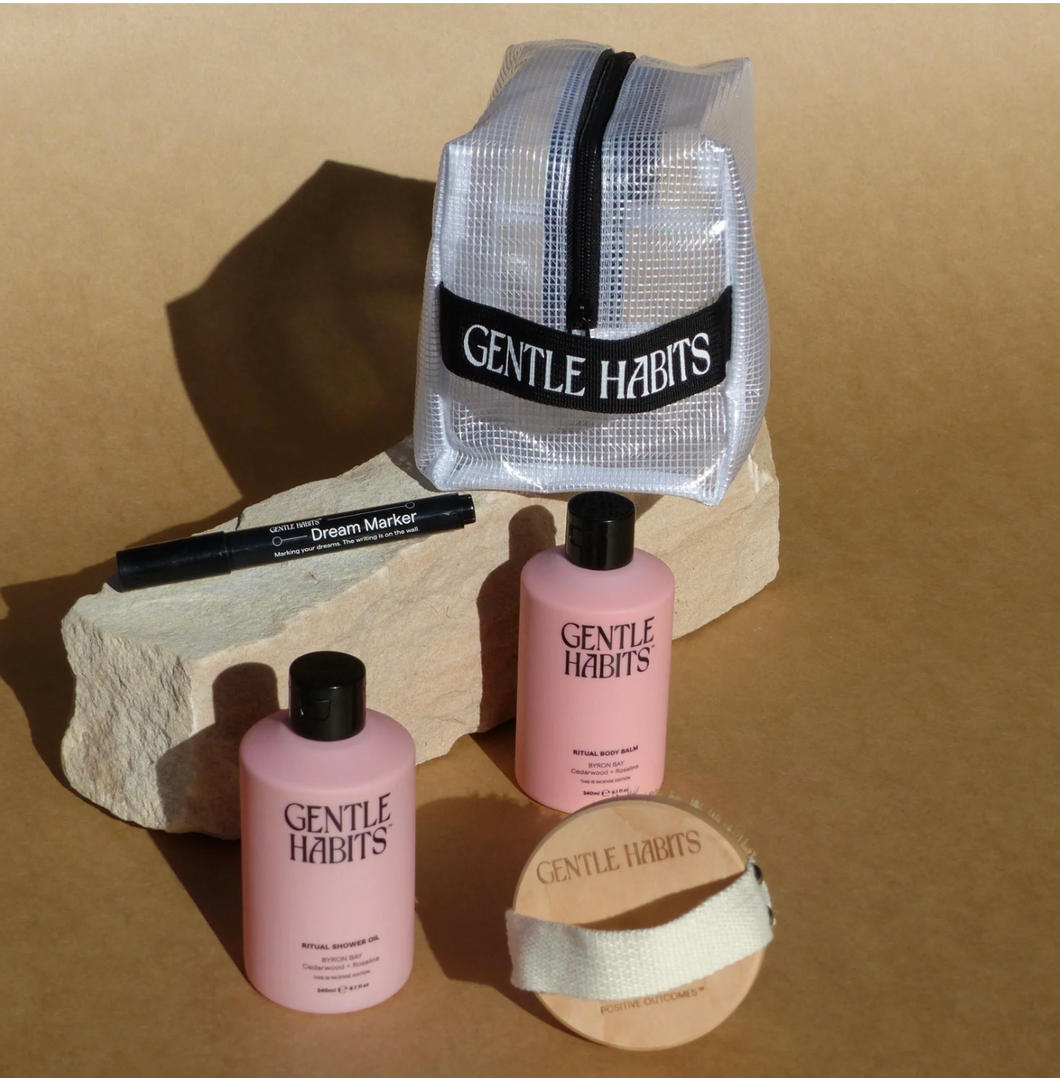 GENTLE HABITS Shower Ritual Gift Pack - Byron