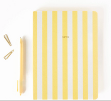 Fabrique Notebook – Stripes Yellow