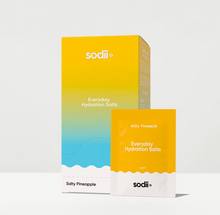 Sodii Pineapple Flavoured Everyday Hydration Salts - 30 Sachets