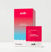 Sodii Raspberry Flavoured Everyday Hydration Salts - 30 Sachets