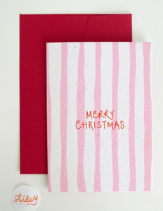 Christmas Fun Card - Pink