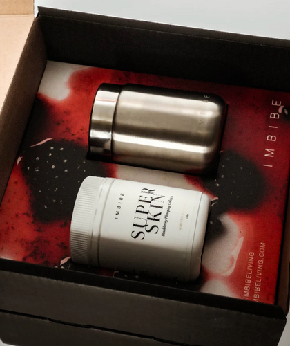 Super Skin and IMBIBE ROADIE THERMOS GIFT BOX