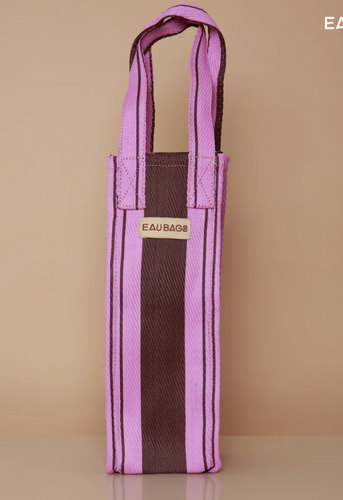 EAU BAG - Wine Carrier - French Rose and Chocolate