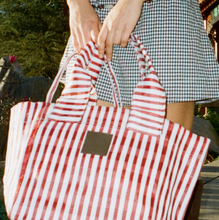 EAU BAGS - TOTE - ROUGE