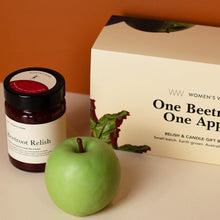 Beetroot Apple - Relish & Candle Gift Set