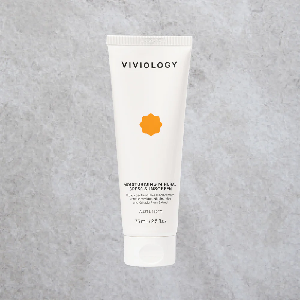 Moisturising Mineral SPF50 Sunscreen - Viviology