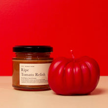 Two Red Tomatoes - Relish and Candle Set Petite
